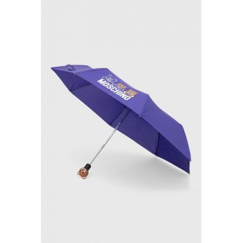 Moschino umbrela culoarea violet de firma originala