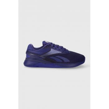 Reebok pantofi de antrenament Nano x3 culoarea violet de firma originali
