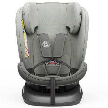 Scaun auto Tweety Plus Deluxe Buf Boof i-size rotativ 360 cu isofix 40-150 cm DuoGrey