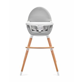 Scaun de masa 2 in 1 Kinderkraft Fini Grey