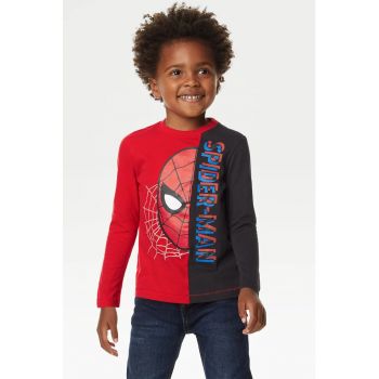 Bluza cu imprimeu Spiderman