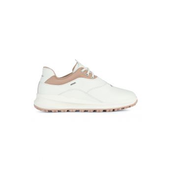 Pantofi sport de piele si insertii textile