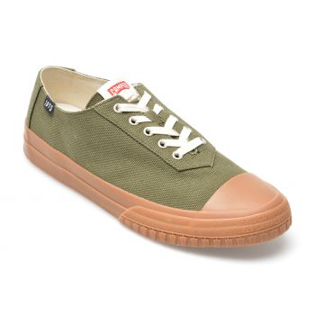 Pantofi CAMPER kaki, K100674, din material textil