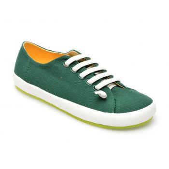 Pantofi CAMPER verzi, 21897, din material textil