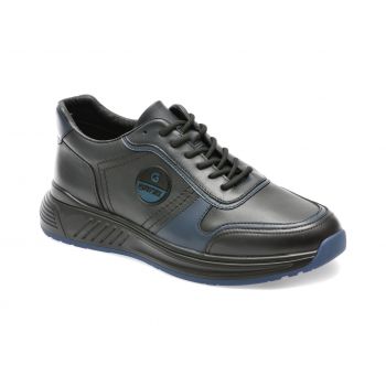 Pantofi GRYXX bleumarin, 8151, din piele naturala de firma originali