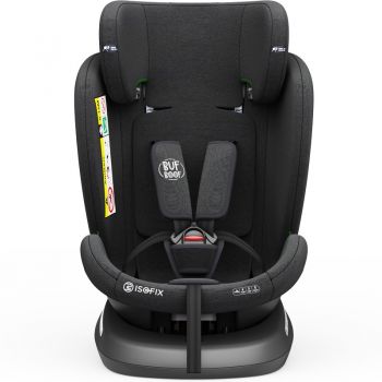 Scaun auto Tweety Plus Deluxe Buf Boof i-size rotativ 360 cu isofix 40-150 cm blackjeans