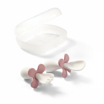 Set tacamuri Baby Ono ergonomice roz de firma originala