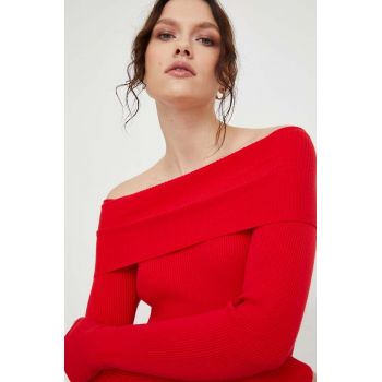 Answear Lab pulover femei, culoarea rosu ieftin