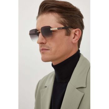 Marc Jacobs ochelari de soare barbati, culoarea negru de firma originali