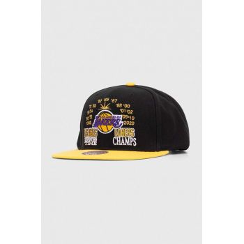 Mitchell&Ness sapca culoarea negru, cu imprimeu