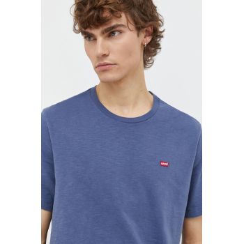 Levi's tricou din bumbac barbati, neted