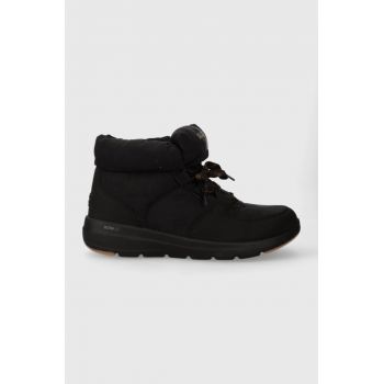 Skechers cizme de iarna GLACIAL ULTRA culoarea negru la reducere