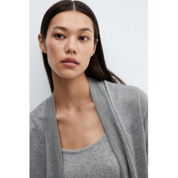 Cardigan tricotat fin fara inchidere Alma