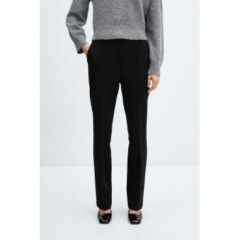 Pantaloni bootcut cu talie medie Lisa