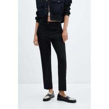 Pantaloni crop cu croiala dreapta Bosco