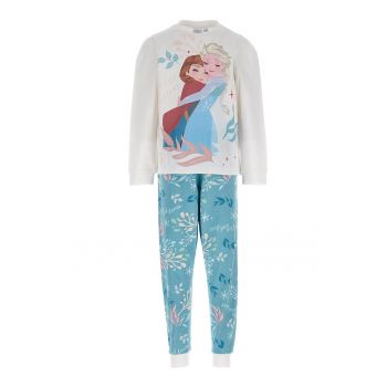 Pijama cu imprimeu Frozen
