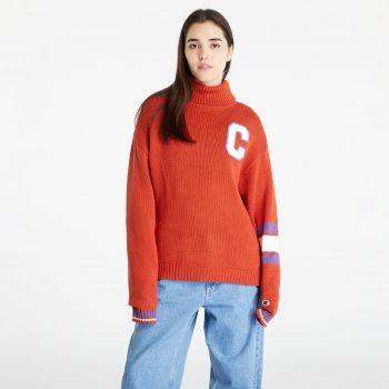 Champion Crewneck Sweater Orange ieftin