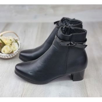 Botine Dama Negre Cu Toc Karima