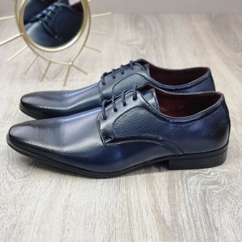 Pantofi Barbat Bleumarin Cu Siret Edgardo ieftini de firma originali