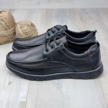 Pantofi Barbat Negri Cu Siret Naaji de firma originali