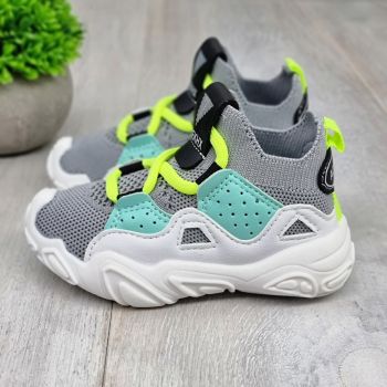 Adidasi Baieti Gri Textil Adam
