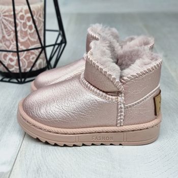 Ghete Fată Tip UGG Roz Marlenne de firma originale