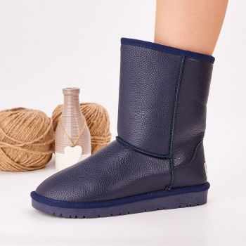 Ghete Imblanite Tip UGG Dama Bleumarin Jaclyne