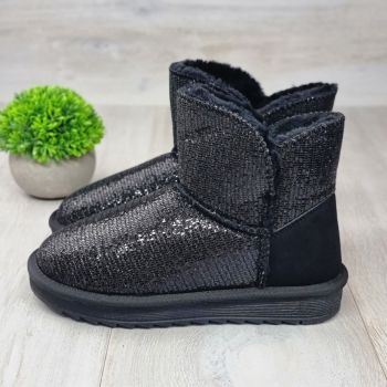Ghete Tip UGG Damă Negre Alora