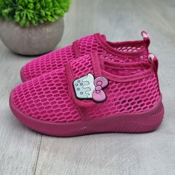 Espadrile Fata Fucsia cu Arici Gessy la reducere