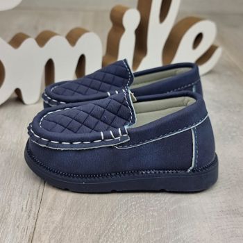 Pantofi Baiat Bleumarin Johna la reducere