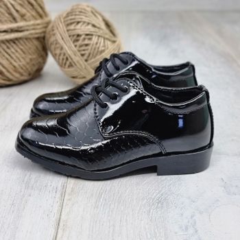 Pantofi Baiat Negri Cu Șiret Sylas la reducere
