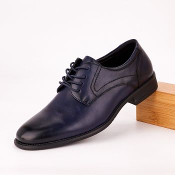 Pantofi Barbat Bleumarin Cu Siret Zikru ieftini de firma originali