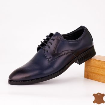 Pantofi Barbat Bleumarin Piele Naturala Mardu de firma originali