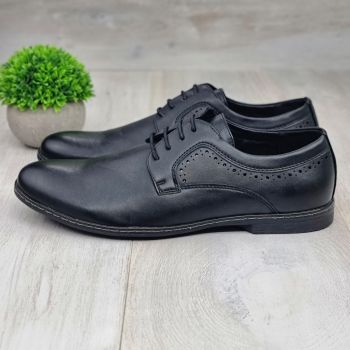 Pantofi Barbat Negri Cu Siret Zachary de firma originali