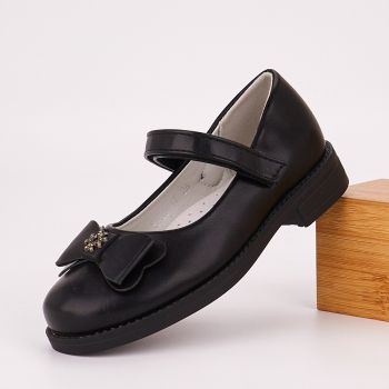 Pantofi Fata Negri Cu Arici Bowey de firma originali