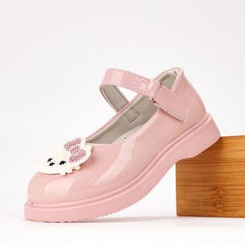 Pantofi Fată Roz Cu Arici Sadosara