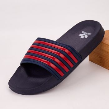 Papuci Barbat Bleumarin/Rosu Tador