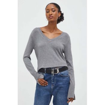 Answear Lab pulover femei, culoarea gri, light la reducere