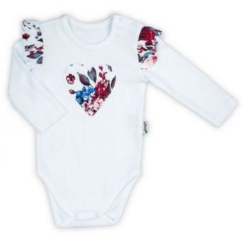 Body cu maneca lunga bumbac 100% (180099) Colectia  Kate  2021 Marimea 68