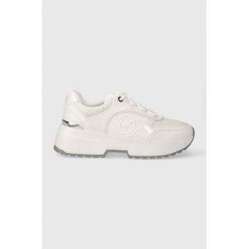 MICHAEL Michael Kors sneakers Percy culoarea alb, 43H3PCFS1L