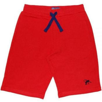 Pantaloni scurti rosii din tricot (600), 12 ani / 152 cm la reducere