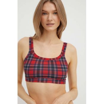 United Colors of Benetton sutien culoarea rosu, modelator