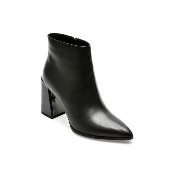 Botine GRYXX negre, JG30008, din piele naturala