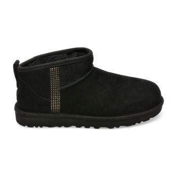 Ghete UGG negre, 1153777, din piele intoarsa