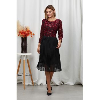 Rochie Iovana Bordo ieftina