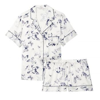 Satin short piiama set m