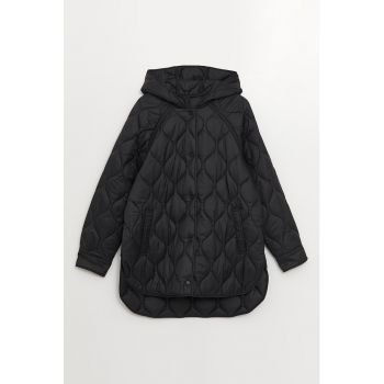 Geaca matlasata cu maneci raglan