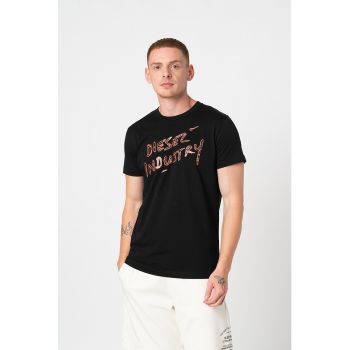Tricou de bumbac cu imprimeu logo T-Diego