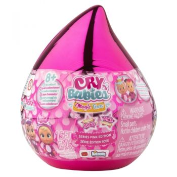 Papusa Bebelus Cry Babies IMC Pink Edition 81550