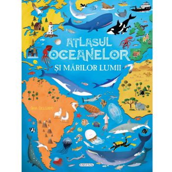 Jucarie Educativa Atlasul oceanelor si marilor lumii